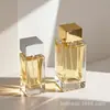 Frasco de Vidro para Perfume Atacado 30ml50ml100ml Transparente Retangular Frasco de Perfume Borrifador de Pressão tipo Bayoneta