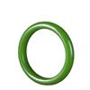 Pulsera Verde Espinaca Ancha de 13 mm Redonda Gruesa Verde Imperial Nuevo Accesorio Chino Cheongsam Pulsera Guifei Pulsera Guofeng