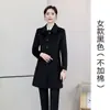 Inverno Novo Traje de Negócios Feminino Casaco de Algodão Jaqueta Engrossada Recepção de Hotel Servidor Público Banco Roupas de Trabalho