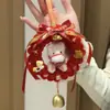 Regalo de Año Nuevo, Colgante de la Fortuna Retorcido Hecho a Mano de Nuevo Estilo, Decoración para Coche y Pared, Regalo Creativo para Amigos y Mejores Amigos