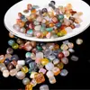 En stock grava de ágata de color natural piedra decorativa varias especificaciones en stock una gran cantidad al por mayor