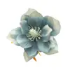 Flor de Jazmín Barba de Dragón Artificial Cabezal para Manualidades DIY Accesorios para Tocados de Flores Artificiales Pasador Flor Material de Decoración para Bodas