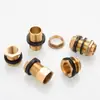 Accesorios conector de tanque de agua alambre interno y externo alargado junta suelta 3/4/6 puntos cobre acero inoxidable piscina torre de agua tanque cubo desagüe