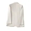 Blazer Novo Estilo 2026 para Primavera e Outono, Elegante de Alta Qualidade Estilo Coreano Petite, Conjunto Feminino Solto para Temporada de Trabalho