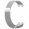 Adecuado para Correa de Reloj Azul Huawei Band 8911m, Correa de Reloj Magnética Xiaomi 89/10, Correa de Reloj de Acero Inoxidable Metálico Fit43