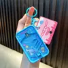 Chaveiro de brinquedo de mármore magnético, pingente de console de jogo de máquina de pegar bonecas, chaveiro pequeno para alívio de estresse de estudante atacado