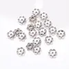 Acessórios para Joias DIY Atacado Criativo Prata Xizang Contas Separadoras 8mm Liga Tori Brincos Pulseira Acessórios Retrô