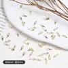 Nuevos Adornos de Hebilla Metálica Trenzada Retorcida para Uñas Estilo Japonés Varilla de Aleación Curva Hueca Accesorios para Uñas Anillo para la Punta del Dedo