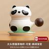 Taza de té de panda, taza de cerámica, taza de café creativa con separación de té, regalo de oficina y negocios, logotipo grabado
