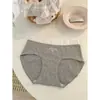 A273 # 2026 Novo Estilo Roupa Íntima Feminina 100% Algodão, Cintura Média, Calcinhas Macias e Confortáveis, Respiráveis, 100% Algodão, Antibacterianas e Respiráveis.