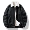 Chaqueta de Trabajo Holgada Estilo Retro Americano para Hombre Primavera Otoño Casual Versátil Abrigo Adelgazante Elegante Tendencia Estilo de Temporada