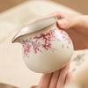 Grasa Flor de Pera Congelada Cerámica Mar de Té Copa Justa Accesorios de Juego de Té de Alto Valor Copa Masculina Divisor de Té Vertedor de Té No Caliente