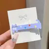Lindos flequillos largos con forma de pico de pato y gato, con clip para niña, estilo corazón, nuevos, japoneses y coreanos, para mujer.