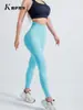 Leggings Esportivos de Yoga de Cintura Alta, Sem Costura, Cor Pêssego, para Realçar o Bumbum, Controle da Barriga, Secagem Rápida, Respiráveis, Levanta Bumbum, Ajustados ao Corpo, para Mulheres