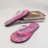 Novas Chinelas Abertas de Comércio Exterior com Estampa de Paisagem para Casais, Adequadas para Férias na Praia e Uso Casual, Disponíveis para Homens e Mulheres, Atacado