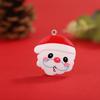 Pingente Pequeno de Resina de Natal com Argola para Pendurar Acessórios de Joalheria DIY Suprimentos para Decoração de Árvore de Natal Pingente Pequeno Pingente