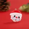 Resina de Natal com Argola para Pendurar Pequeno Pingente Acessórios para Joias DIY Suprimentos para Decoração de Árvore de Natal Pequeno Pingente Ornamento