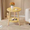 Mesa Redonda Pequeña, Mesa de Café Pequeña, Sala de Estar, Hogar, Apartamento Pequeño, Dormitorio, Mesa Pequeña, Mesa Lateral para Sofá, Mesa de Té Simple, Mini Balcón
