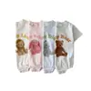 Roupas Infantis Estilo Coreano para Bebês e Crianças Pequenas, Homens e Mulheres, Novidades de Verão, Roupões Fofos com Desenhos de Animais, Bolsas Finas para Bebê, Macacões