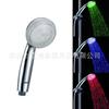 Control de temperatura de ducha LED tricolor/colorido luminoso cabezal de ducha de mano luminoso pequeño cabezal de ducha 8008-A6