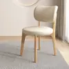 Cadeira de jantar em madeira maciça nórdica para casa, restaurante, hotel, mesa de jantar, cadeira e banqueta minimalistas modernas da fábrica de origem