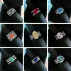 Anillo Delgado de Banda Completa de Encaje con Diamantes, Apilable, Versátil, de Lujo Ligero, con Pequeña Fila de Diamantes, un Anillo de Cola Versátil de Múltiples Usos para Mujer