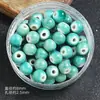 Acessórios material diy cor contas de cerâmica 8mm cor de doce acessórios com contas joias pequenas acessórios de pulseira de contas de cerâmica