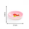 Taza de Té Cerámica Impresa Retro Nostálgica Tetera Juguete de Comida Casa de Muñecas Accesorios de Decoración DIY Adornos en Miniatura