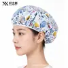 Gorra de Trabajo Estilo Coreano con Dibujos Animados a Prueba de Aceite y Humo, a Prueba de Polvo, de Algodón y Poliéster, Absorbente de Sudor, Transpirable