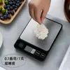 Balanza Electrónica de Alimentos de Acero Inoxidable para el Hogar, Balanza de Cocina para Hornear 10 kg Alta Precisión 1 g Pesar Verduras Ensalada Balanza de Cocina