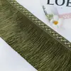 Franja de Cortina Renda para Cortina Borda de Mesa Renda Decorativa Acessórios de Franja 13cm Borda Bigode de Dragão
