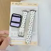 Adequado para Xiaomi Mi Band 9 Pro, 8 Pro, pulseira versátil de couro estilo coreano da moda para Redmi 654, pulseira de relógio para homens e mulheres