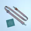 Cordão Huayang personalizável estilo étnico bordado longo ajustável para celular, alça portátil anti-perda para garrafa de água e bolsa