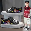 Zapatos de Lona para Niños 2026 Nuevo Estilo Primavera y Otoño Zapatos para Niñas para Primaria y Estudiantes Mayores, Tenis Casuales Blancos con Suelas Suaves