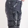 Accesorios de cinturón ZIZ de moda, aro para la pierna, correa para pantalones, correa para el muslo, liga de cuero unisex