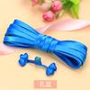 Hengmeihe Botón de Plato Cheongsam Botón Tradicional Hecho a Mano Hierba de Dos Hojas Traje Tang Accesorios Decorativos Chinos Accesorios de Ropa