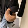 Bolsa de Hombro Tipo Bollo Estilo Coreano Nuevo Otoño e Invierno Felpa Bolso de Mano Moderno Versátil Moda Bolso con Cremallera