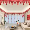 Lanterna de Palavras Feliz Pendurada na Parede Casamento Sala de Estar Decoração de Porta Corredor Pendurado Cena de Casamento Layout do Quarto de Casamento Suprimentos de Casamento
