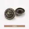 Botões de Metal com Desenho de Águia Costurados à Mão, Roupas de Lã Elegantes e Exquisitas, Ternos, Roupas de Exterior, Jaquetas Corta-vento, Botões, Botões