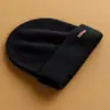 Gorros de Otoño e Invierno para Hombres y Mujeres, 100% Cachemir, Calientes, de Lana, Ala Ancha, Tejidos, Casuales y Versátiles