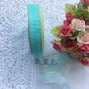 Cinta de Gasa de Nieve de 2.5 cm DIY Hecha a Mano Cinta de Rosas Accesorios para el Cabello Fabricación de Lazos Regalo Cinta para Decoración de Pastel