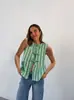 2024 Nuevo Top Cardigan Rayado de Mujer Transfronterizo Europeo y Americano Amazon Chaleco Holgado Moda Casual
