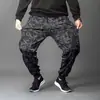Pantalones de Aire Acondicionado S-8XL Pantalones Deportivos Casuales Pantalones de Seda de Hielo de Verano Pantalones de Malla de Secado Rápido para Hombre Pantalones Sueltos hasta el Tobillo