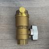 Válvula de escape automática de latão, tanque de água, tubo de aquecimento, válvula de energia solar, radiador, ventilação de ar, linha reta plana, conjugada