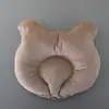 Almohada con forma de bebé recién nacido almohada de algodón en forma de U almohada de oso para bebé almohada con forma para corrección parcial de la cabeza almohada para bebé