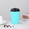Taza de Café Popular Transfronteriza, Taza Termo de Acero Inoxidable 304 de Doble Pared, Taza Mini de Leche de Aspecto Elegante, Taza Portátil para Viaje