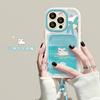 Funda Adecuada para Teléfono Móvil Apple 15 Iphone14Promax Cachorro Lindo Portatarjetas Correa 17 Nicho 16 Funda Protectora