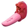 Vibrador de Língua Medusa, Vibrador de Língua para Masturbação, Estimulação Clitoriana, Provocação do Ponto G, Produto Sexual de Maré Instantânea