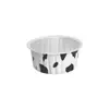 Bol para hornear de papel de aluminio engrosado, bandeja de papel específica para freidora de aire, molde para hornear reutilizable, capacillo de papel para pastel de horno