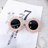 Gafas de Sol de Dibujos Animados para Niños 83106 Montura de PC Esmerilada para Bebé Niño y Niña con Flores Gafas Uv400 Estilo para Niños